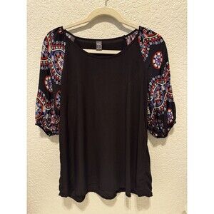 Women’s Emery Rose Puffed Sleeve TopSize Small